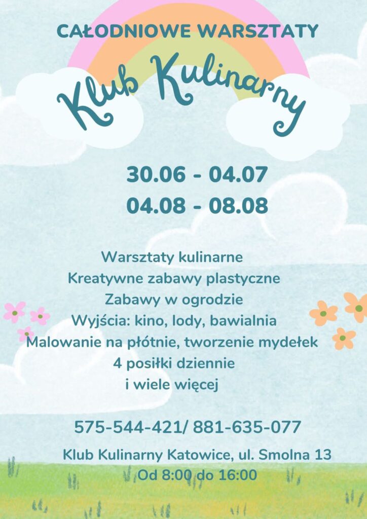 Warsztaty kulinarne - Katowice Ligota i okolice